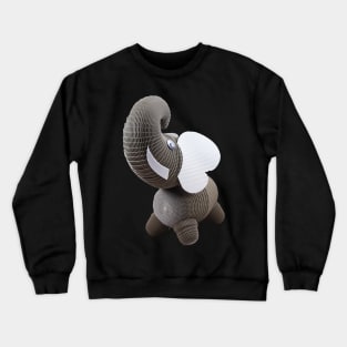 The grey elephant Crewneck Sweatshirt